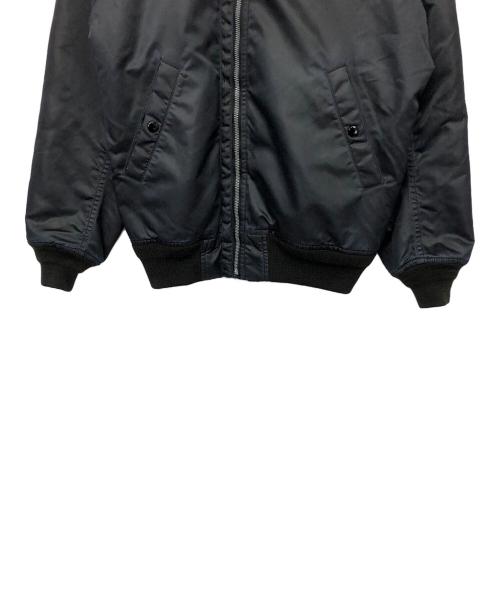 RRL（ダブルアールエル）RRL (ダブルアール) フライトジャケット ブラック×ブラウン サイズ:Sの古着・服飾アイテム
