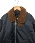RRL (ダブルアール) フライトジャケット ブラック×ブラウン サイズ:S：30000円