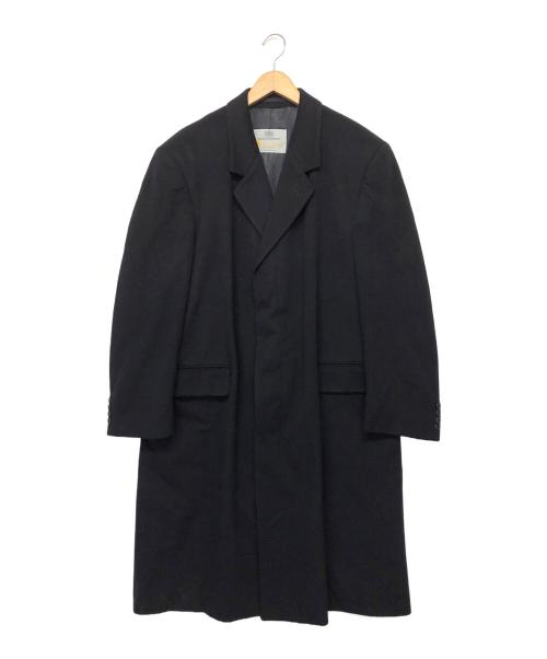 Aquascutum（アクアスキュータム）Aquascutum (アクアスキュータム) チェスターコート ネイビー サイズ:不明の古着・服飾アイテム