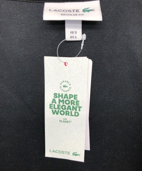 LACOSTE（ラコステ）LACOSTE (ラコステ) トラックジャケット ブラック サイズ:L 未使用品の古着・服飾アイテム