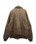 中古・古着 PHAT FARM (ファットファーム) レザーブルゾン ブラウン サイズ:２XL：12000円