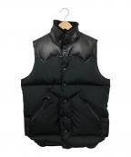 BRIEFING×RockyMountainFeatherBed×BEAMSブリーフィング×ロッキーマウンテンフェザーベッド×ビームス）の古着「ダウンベスト」｜ブラック