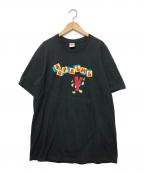 SUPREMEシュプリーム）の古着「プリントTシャツ」｜ブラック