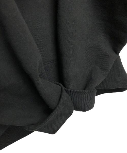 SUPREME（シュプリーム）SUPREME (シュプリーム) Satin Applique Hppded Sweatshirt ブラック サイズ:Mの古着・服飾アイテム