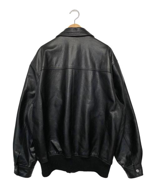 WACKO MARIA（ワコマリア）WACKO MARIA (ワコマリア) レザージャケット ブラック サイズ:Lの古着・服飾アイテム