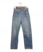 LEVI'Sリーバイス）の古着「66後期 チェーンステッチ　501デニムパンツ」｜インディゴ