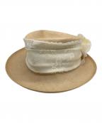 BORSALINOボルサリーノ）の古着「ハット」｜ベージュ