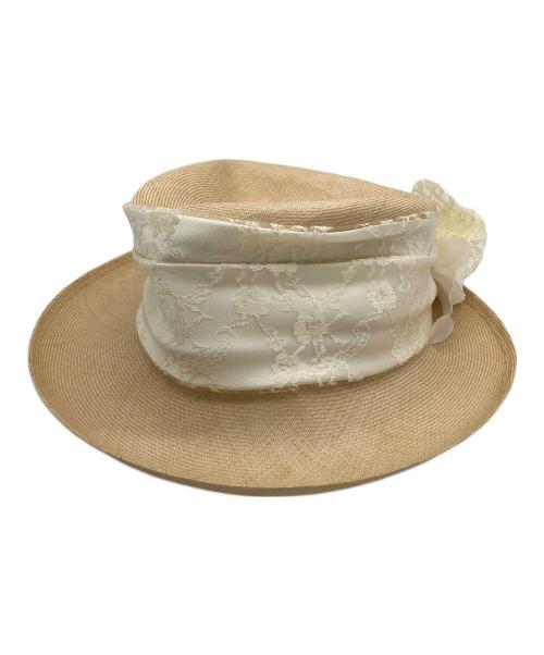 BORSALINO（ボルサリーノ）BORSALINO (ボルサリーノ) ハット ベージュ サイズ:不明の古着・服飾アイテム