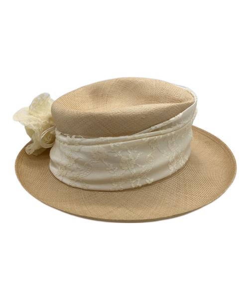 BORSALINO（ボルサリーノ）BORSALINO (ボルサリーノ) ハット ベージュ サイズ:不明の古着・服飾アイテム