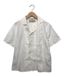 TELOPLAN（テーロプラン）の古着「オープンカラーシャツ」｜ホワイト