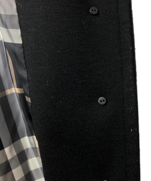 BURBERRY BLUE LABEL（バーバリー ブルー レーベル）BURBERRY BLUE LABEL (バーバリーブルーレーベル) コート ブラック サイズ:38の古着・服飾アイテム