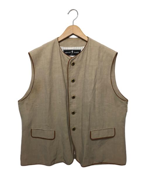 ARNYS（アルニス）ARNYS (アルニス) ベスト ベージュ サイズ:54の古着・服飾アイテム