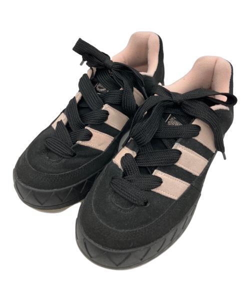 adidas（アディダス）adidas (アディダス) ローカットスニーカー ブラック サイズ:26.5の古着・服飾アイテム