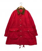 MAINUマイヌ）の古着「オーバーコート」｜レッド