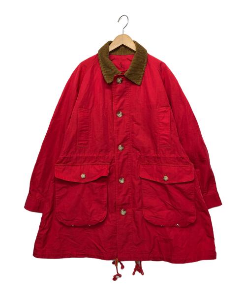 MAINU（マイヌ）MAINU (マイヌ) オーバーコート レッド サイズ:Lの古着・服飾アイテム