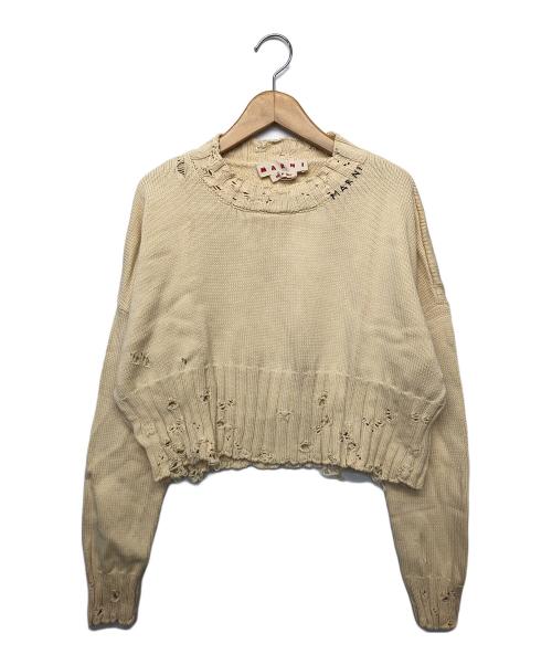 MARNI（マルニ）MARNI (マルニ) ニット アイボリー サイズ:38の古着・服飾アイテム