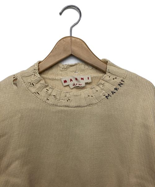 MARNI（マルニ）MARNI (マルニ) ニット アイボリー サイズ:38の古着・服飾アイテム