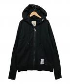Maison MIHARA YASUHIROメゾン ミハラ ヤスヒロ）の古着「エンラージドジップパーカー」｜ブラック