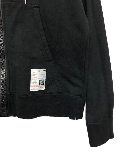 Maison MIHARA YASUHIRO（メゾン ミハラ ヤスヒロ）Maison MIHARA YASUHIRO (メゾン ミハラ ヤスヒロ) エンラージドジップパーカー ブラック サイズ:46の古着・服飾アイテム