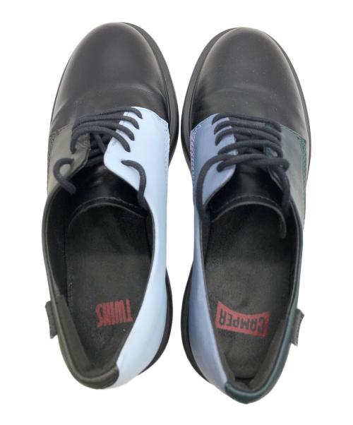 CAMPER（カンペール）CAMPER (カンペール) シューズ ブラック×ブルー サイズ:23.5cmの古着・服飾アイテム