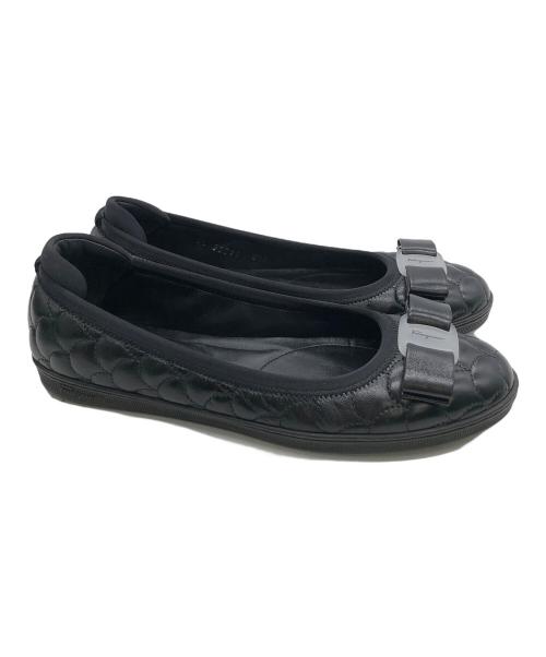 Salvatore Ferragamo（サルヴァトーレ フェラガモ）Salvatore Ferragamo (サルヴァトーレ フェラガモ) SL 200509 ブラック サイズ:6 1/2の古着・服飾アイテム