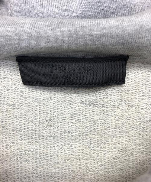 PRADA（プラダ）PRADA (プラダ) ジップパーカー グレー サイズ:Lの古着・服飾アイテム