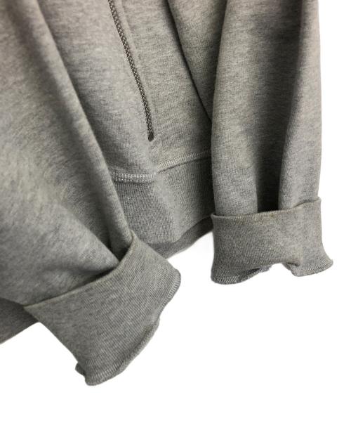 PRADA（プラダ）PRADA (プラダ) ジップパーカー グレー サイズ:Lの古着・服飾アイテム