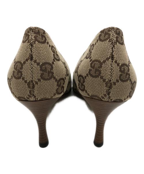 GUCCI（グッチ）GUCCI (グッチ) パンプス ベージュ サイズ:36の古着・服飾アイテム