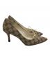 中古・古着 GUCCI (グッチ) パンプス ベージュ サイズ:36：9000円