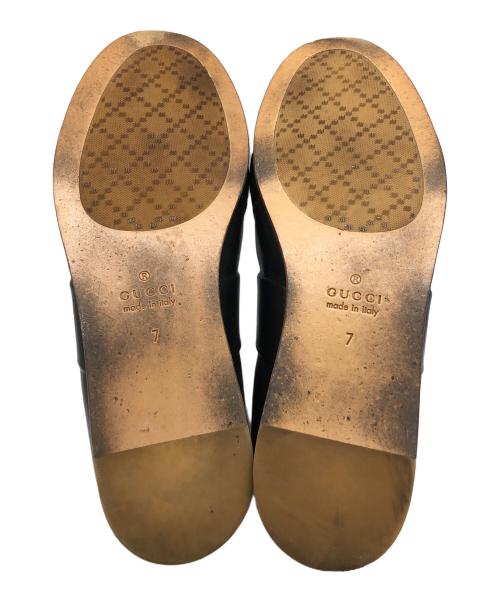 GUCCI（グッチ）GUCCI (グッチ) ブーツ ブラック サイズ:25cmの古着・服飾アイテム