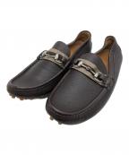 GUCCIグッチ）の古着「ドライビングシューズ」｜ブラウン