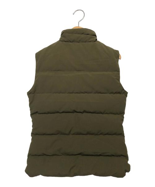 CANADA GOOSE（カナダグース）CANADA GOOSE (カナダグース) ダウンベスト オリーブ サイズ:XSの古着・服飾アイテム