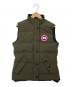 CANADA GOOSE（カナダグース）の古着「ダウンベスト」｜オリーブ