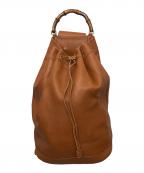 GUCCIグッチ）の古着「バンブーハンドル ショルダーバッグ」