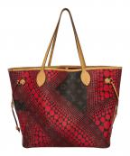 LOUIS VUITTONルイ ヴィトン）の古着「モノグラム　ネヴァーフルMM」｜レッド×ブラウン