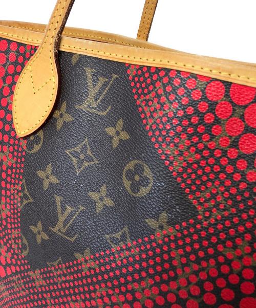 LOUIS VUITTON（ルイ ヴィトン）LOUIS VUITTON (ルイ ヴィトン) モノグラム　ネヴァーフルMM レッド×ブラウンの古着・服飾アイテム