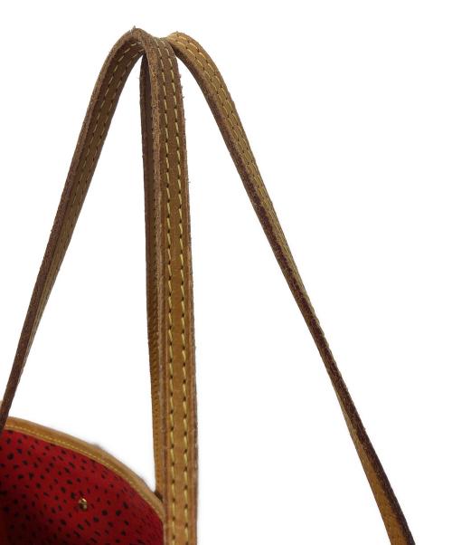 LOUIS VUITTON（ルイ ヴィトン）LOUIS VUITTON (ルイ ヴィトン) モノグラム　ネヴァーフルMM レッド×ブラウンの古着・服飾アイテム