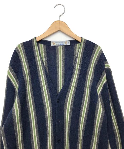 FANNI LEMMERMAYER（ファンニ レママイヤー）FANNI LEMMERMAYER (ファンニ レママイヤー) ニットカーディガン ネイビー サイズ:不明の古着・服飾アイテム