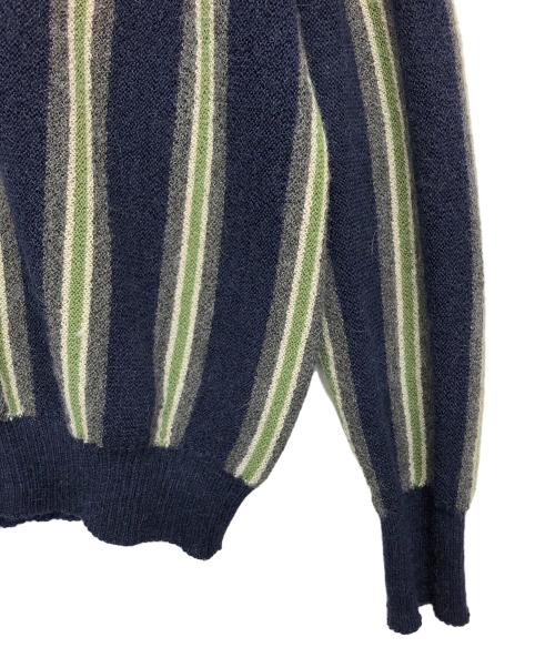 FANNI LEMMERMAYER（ファンニ レママイヤー）FANNI LEMMERMAYER (ファンニ レママイヤー) ニットカーディガン ネイビー サイズ:不明の古着・服飾アイテム