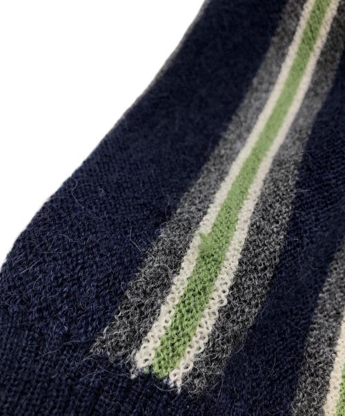 FANNI LEMMERMAYER（ファンニ レママイヤー）FANNI LEMMERMAYER (ファンニ レママイヤー) ニットカーディガン ネイビー サイズ:不明の古着・服飾アイテム