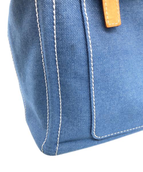 KITAMURA2（キタムラツウ）KITAMURA2 (キタムラツウ) ハンドバッグ ブルーの古着・服飾アイテム