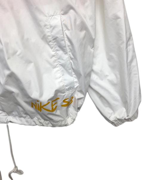 NIKE（ナイキ）NIKE (ナイキ) コーチジャケット ホワイト サイズ:XLの古着・服飾アイテム