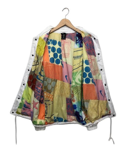 NIKE（ナイキ）NIKE (ナイキ) コーチジャケット ホワイト サイズ:XLの古着・服飾アイテム