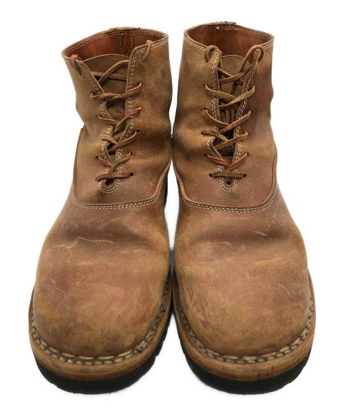 GUIDI&ROSELLINI（グイディ＆ロゼリーニ）GUIDI&ROSELLINI (グイディ＆ロゼリーニ) レースアップブーツ ブラウン サイズ:42の古着・服飾アイテム