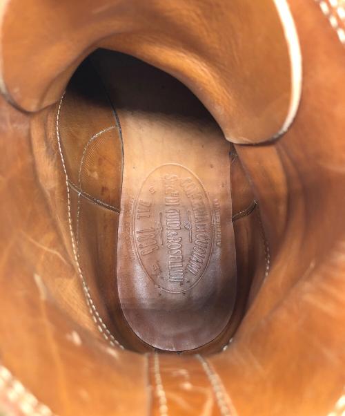 GUIDI&ROSELLINI（グイディ＆ロゼリーニ）GUIDI&ROSELLINI (グイディ＆ロゼリーニ) レースアップブーツ ブラウン サイズ:42の古着・服飾アイテム