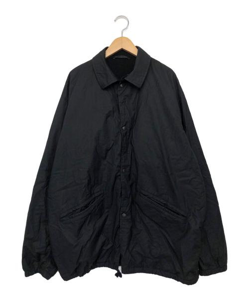 COMOLI（コモリ）COMOLI (コモリ) コットンナイロン コーチジャケット ブラック サイズ:３の古着・服飾アイテム