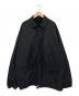 COMOLI（コモリ）の古着「コットンナイロン コーチジャケット」｜ブラック