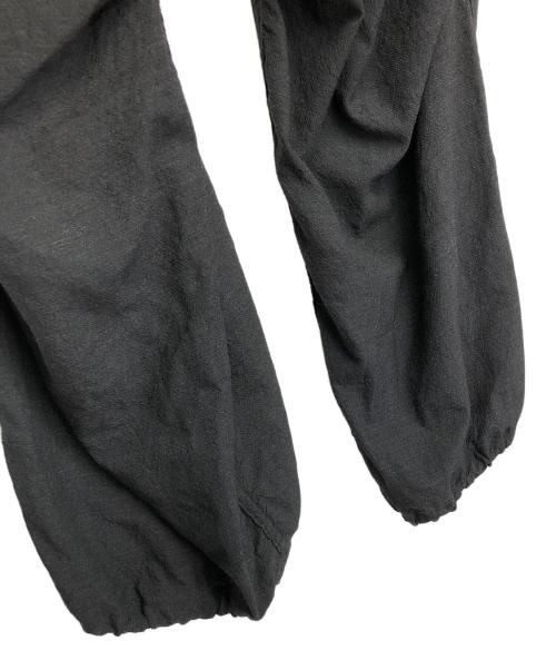 COMOLI（コモリ）COMOLI (コモリ) ウールニータック イージー パンツ ブラック サイズ:3の古着・服飾アイテム