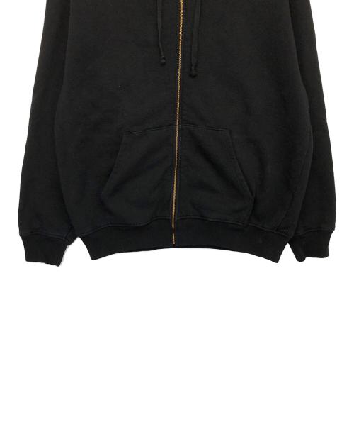 COMOLI（コモリ）COMOLI (コモリ) コットン裏毛 ジップパーカ ブラック サイズ:4の古着・服飾アイテム