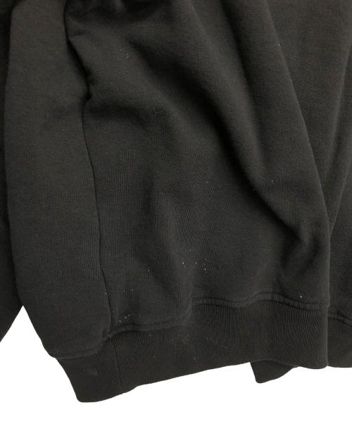 COMOLI（コモリ）COMOLI (コモリ) コットン裏毛 ジップパーカ ブラック サイズ:4の古着・服飾アイテム